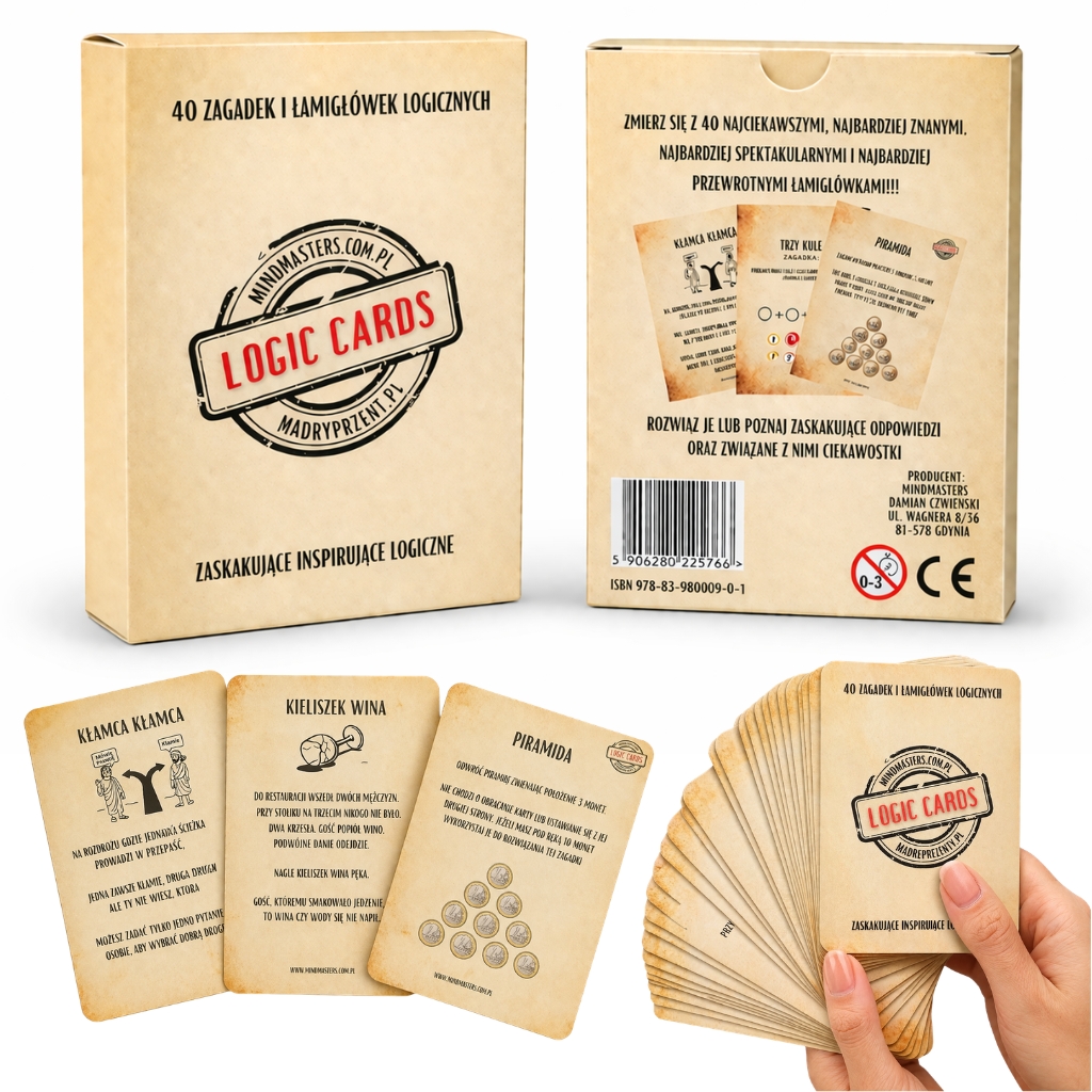 LOGIC CARDS - karty (pudełko)