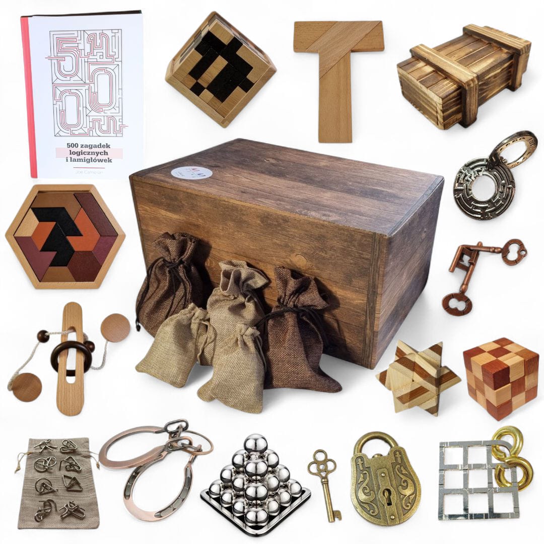 LOGIC CHEST - drewno i metal
